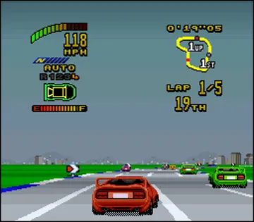 Top Gear 2 (USA) screen shot game playing